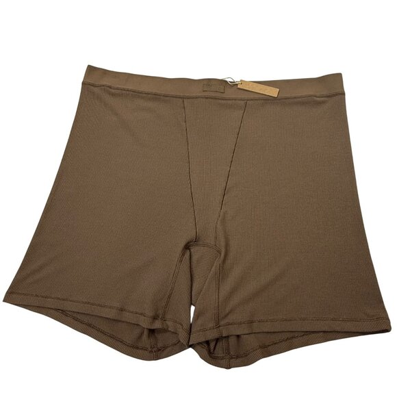 SKIMS Soft Lounge Boxer Oxide 4X - Picture 1 of 9